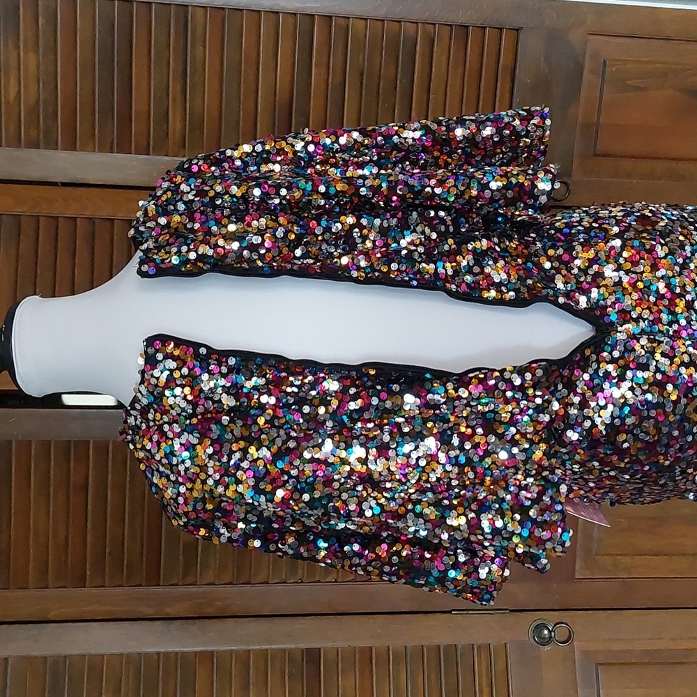 NWT Ivy City Co Confetti Midi Dress Sz 8 - Picture 8 of 16